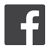 Facebook icon that says 